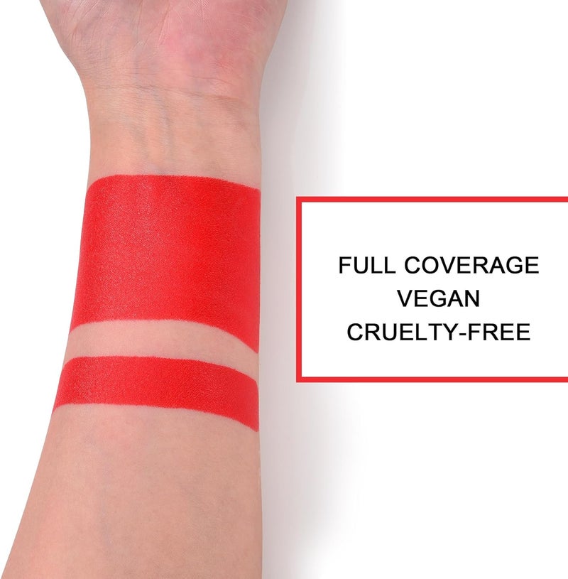 Wismee Baseball Eye Black, Anti-Glare Under Eye Sports Grease Stick for Baseball Softball Soccer Lacrosse Hockey Athletes Sports Training, Sports Eye Black Stick (Red) - Image 4